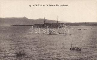 Corfu, the roadstead (fa)