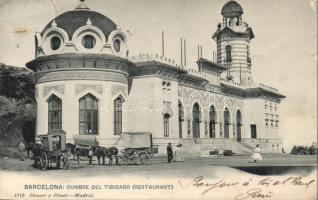 Barcelona, Cumbre del Tibidabo, restaurant (b)