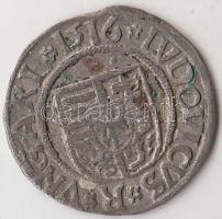 1519K-G Denár Ag "II. Lajos" (0.62g) T:2
Huszár 841.,Unger I.: 673.m