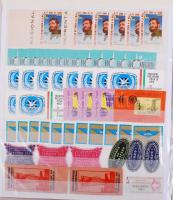 1900-2000  Levélzárók, bor zárjegyek, dohány zárjegy stb. 383 db, 4 db berakólapon, egyszerű, gyűrűs...