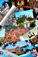 100 db modern német és osztrák képeslap / 100 modern German and Austrian postcards