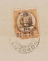 1887 Honvéd végelbocsátó okmány