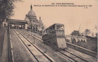 Paris, Montmartre, Sacre-Coeur, funicular (b)