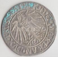 Poroszország 1539. 1Gr Ag "Brandenburgi Albert" (1.90g) T:2
Prussia 1539. 1 Groschen Ag &q...