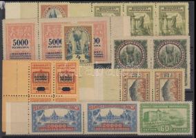 1900-1920 19 db Budapest Székesfőváros illetékbélyeg