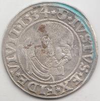 Poroszország 1534. 1Gr Ag &quot;Brandenburgi Albert&quot; (1.86g) T:2,2- &lt;br/&gt;Prussia 1534. 1 Groschen Ag &quot;Albert Duke of Prussia&quot; (1.86g) C:XF,VF