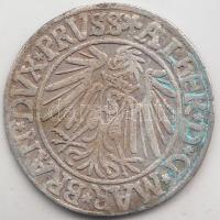 Poroszország 1540. 1Gr Ag "Brandenburgi Albert" (1.88g) T:2,2-
Prussia 1540. 1 Groschen Ag...