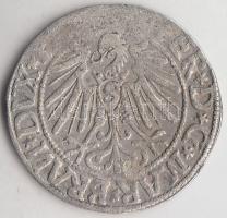 Poroszország 1544. 1Gr Ag "Brandenburgi Albert" (1.95g) T:2-
Prussia 1544. 1 Groschen Ag &...