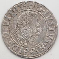 Poroszország 1546. 1Gr Ag Brandenburgi Albert (1.90g) T:2 Prussia 1546. 1 Groschen Ag Albert Duke of Prussia (1.90g) C:XF