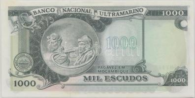 Mozambik 1972. 1000Esc "Gago Coutinho" T:I,I-
Mozambique 1972. 1000 Escudos "Gago Cou...