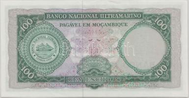 Mozambik 1961. 100Esc "Aires De Ornelas" T:I-
Mozambique 1961. 100 Escudos "Aires De ...