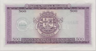 Mozambik 1967. 500Esc "Caldas Xavier" T:I-,II (hajtatlan)
Mozambique 1967. 500 Escudos &qu...