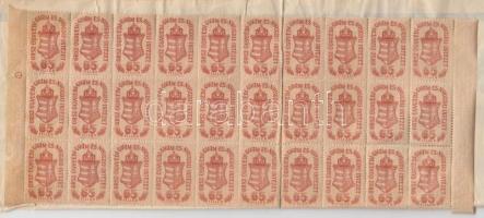 1945 Ügyvédi meghatalmazás sok illetékbélyeggel