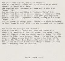 cca 1980-1990 Serge Lutens 2 modern divatfotója, feliratozva, 24x15 cm