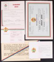 1957-1985 Pióker Ignác országgyűlési képviselő szabadalmi bejelentései és megbízólevelei