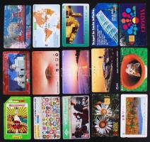 1600 db magyar és külföldi telefonkártya vegyesen