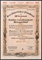 Németország 1923-43. 10db különféle részvény T:I Germany 1923-43. 10pcs of different shares C:UNC