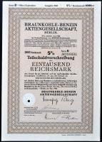 Németország 1923-43. 10db különféle részvény T:I
Germany 1923-43. 10pcs of different shares C:UNC