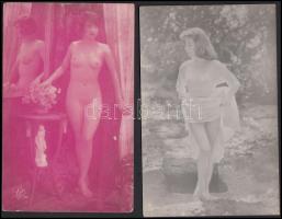 cca 1910 3 db erotikus fotó / erotic photo