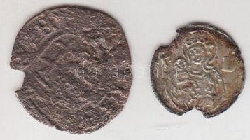 1431-1437. Denar Ag "Zsigmond" T:3 Unger I.: 450.d + 526-1564. Obulus Ag "I. Ferdinánd" (0.31g) T:2 ki. Huszár 963, Unger II. 752.b.