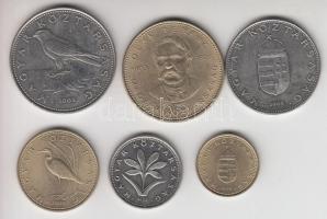 2003. 1Ft + 2Ft + 5Ft + 10Ft + 20Ft "Deák" + 50Ft T:1-,2