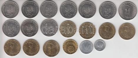 20db vegyes forint és fillér T:1-,2