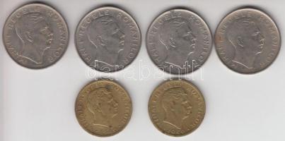 Románia 1943-46. 100L (4x) + 2000L (2x) T:2,2-
Romania 1943-46. 100 Lei (4x) + 2000 Lei (2x) C:XF,VF