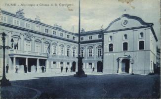 Fiume, town hall, church of S. Gerolamo (fa)