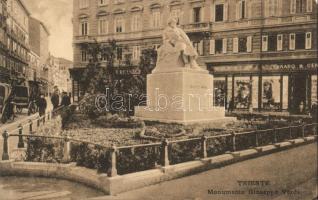 Trieste, monument of Giuseppe Verdi (EK)