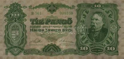 1929. 10P "Deák Ferenc" T:III