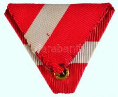 1757. Mellszalag a "A Katonai Mária Terézia-rend lovagkeresztje" kitüntetéshez T:2
1757. R...