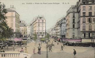 Paris, Place du Pont Louis-Philippe