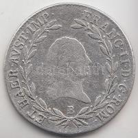 1806B 20Kr Ag "I. Ferenc" T:2-/3