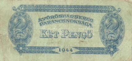 1944. 1P-100P "A Vöröshadsereg Parancsnoksága" sorozat 5klf darabja T:III