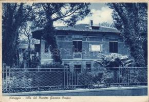 Viareggio Villa del Maestro Giacomo Puccini (fa)