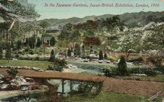 1910 London, Japan-British Exhibition, Japanese Garden (EB)