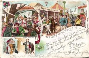 10 db régi motívumlap: művészlapok, színészlap, üdvözlőlap, benne 3 litho / 10 motive cards: artist,...