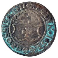 Poroszország / Elblag 1534. 1Gr Ag "I. Zsigmond" (1.99g) T:2- Prussia / Elblag 1534. 1 Groschen Ag "Sigismund I" (1.99g) C:VF