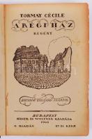 Tormay Cécile: A régi ház. Gróf Batthány Gyula rajzaival. Budapest 1923. Signer és Wolfner Kiadása. Viseltes állapotban.