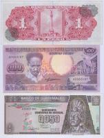 Guatemala 1992. 50C + Mexikó 1967. 1P + Suriname 1988. 100G T:I,II
Guatemala 1992. 50 Centavos + Mex...