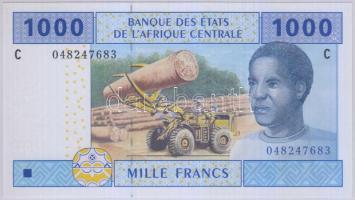 Közép-Afrikai Államok / Kongó 2002. 1000Fr T:I Central African States / Kongó 2002. 1000 Francs C:UNC