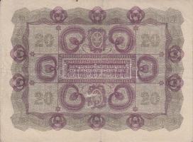 Osztrák/Magyar Bank 1922. 2K (2x) + 10K (2x) + 20K (2x) + 100K T:II-,III