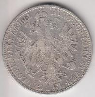 Ausztria 1861A 1Fl Ag "Ferenc József" T:2-
Austria 1861A 1 Florin Ag "Franz Joseph&qu...