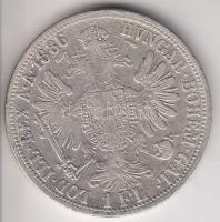 Ausztria 1886. 1Fl Ag "Ferenc József" T:2-
Austria 1886. 1 Florin Ag "Franz Joseph&qu...