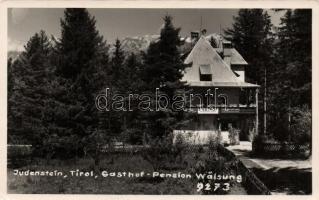 3 db régi osztrák városképes lap: Judenstein (1), Judendorf-Straßengel (2) / 3 old Austrian postcard...