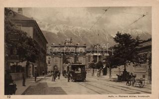 2 db régi osztrák városképes lap: Gmünd, Innsbruck / 2 old Austrian postcards