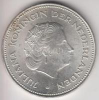 Hollandia 1970. 10G Ag "Wilhelmina Julianna" T:1-
Netherlands 1970. 10 Gulden Ag "25t...