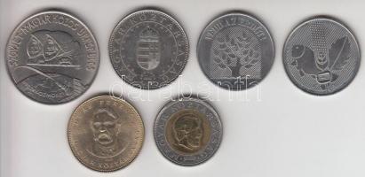 1980. 100Ft "Szovjet-magyar közös űrrepülés" + 1984. 20Ft FAO + 1985. 20Ft FAO + 2002. 100...