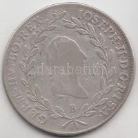 1788B 20Kr Ag "II. József" T:2-,3