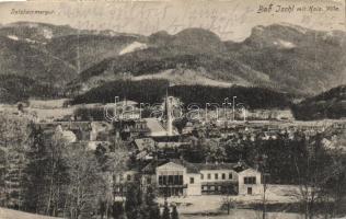 4 db régi, osztrák képeslap / 4 Austrian postcards: Groß Sankt Florian, Linz, Böckstein, Bad Ischl